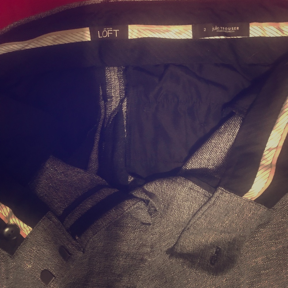 Loft dress pants. Julie trouser style.